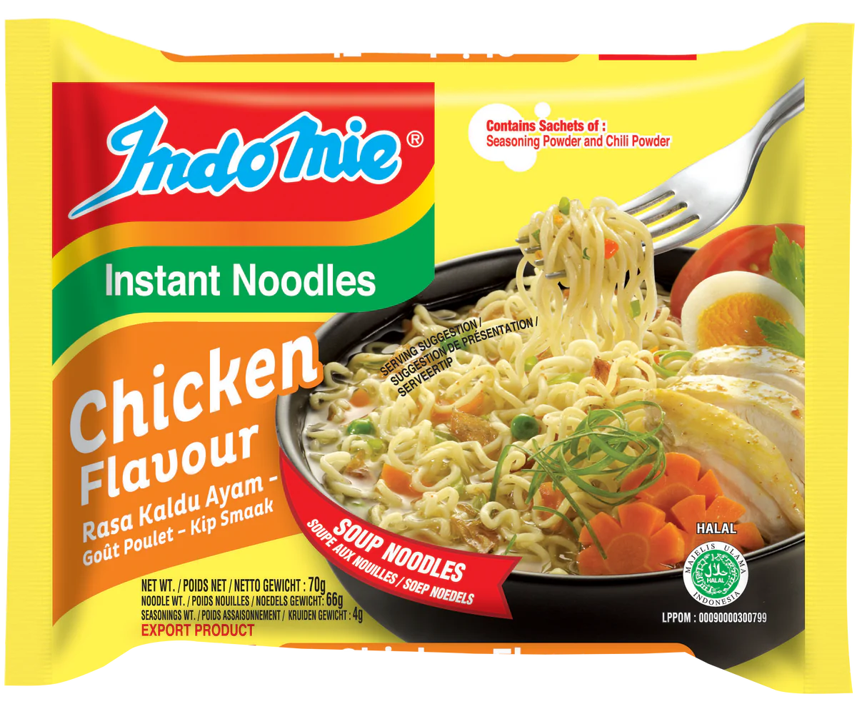 Indomie chicken noodles pack of 5